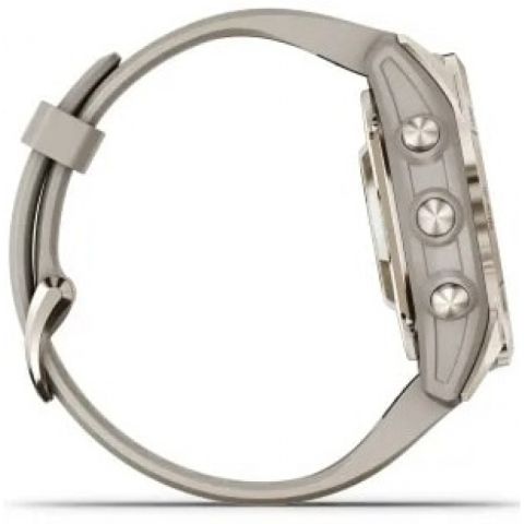 Garmin Fenix 7S Pro Sapphire Solar Soft Gold / Light Sand Band (010-02776-15)
