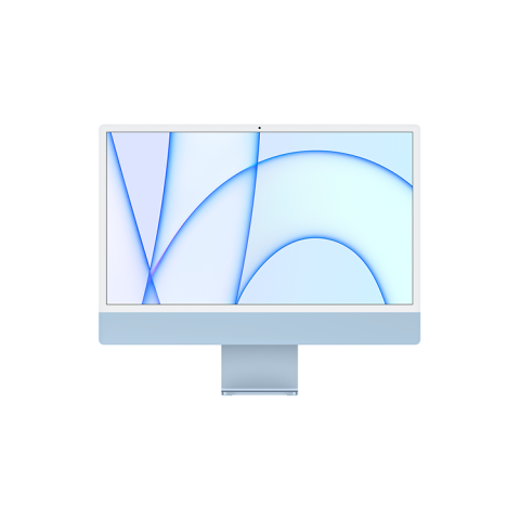 iMac 24" Retina 4,5K, (M1 8C CPU, 8C GPU), 8 ГБ, 512 ГБ SSD, синий